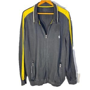 Polo Ralph Lauren Performance Jacket Mens Sz XLT Pony Full Zip Embroidered